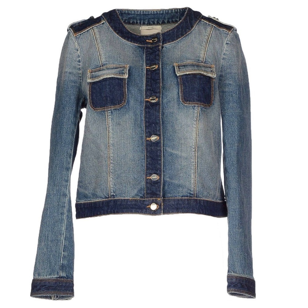 Pinko Tag Denim‎ Jacket Size 10